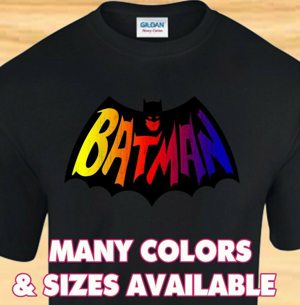 GROOVY BATMAN – 60s Super Hero TV Show – CUSTOM T-SHIRT
