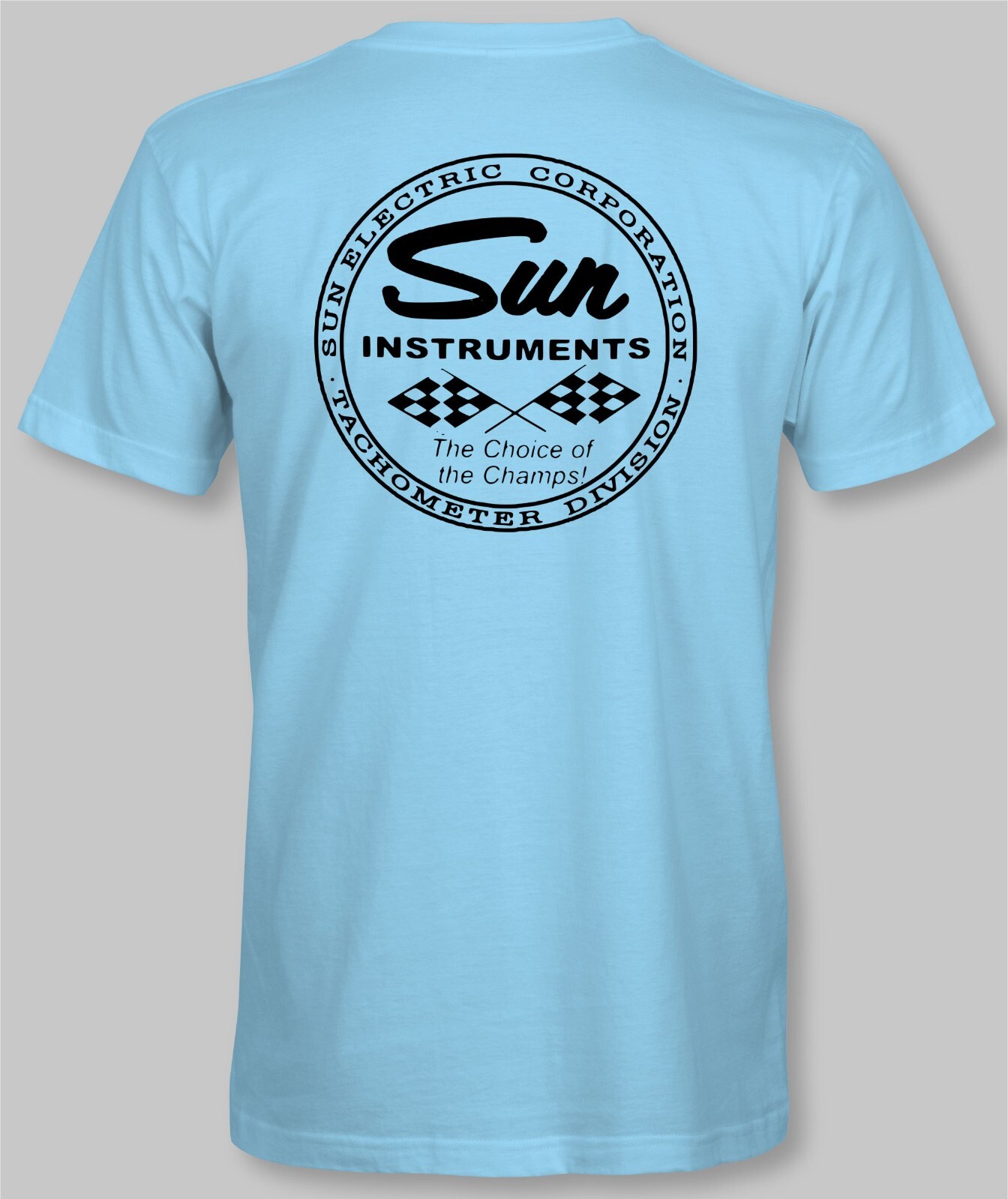 SUN INSTRUMENTS Retro T-Shirt tachometer tach speed shop hot rod electric corp gallery