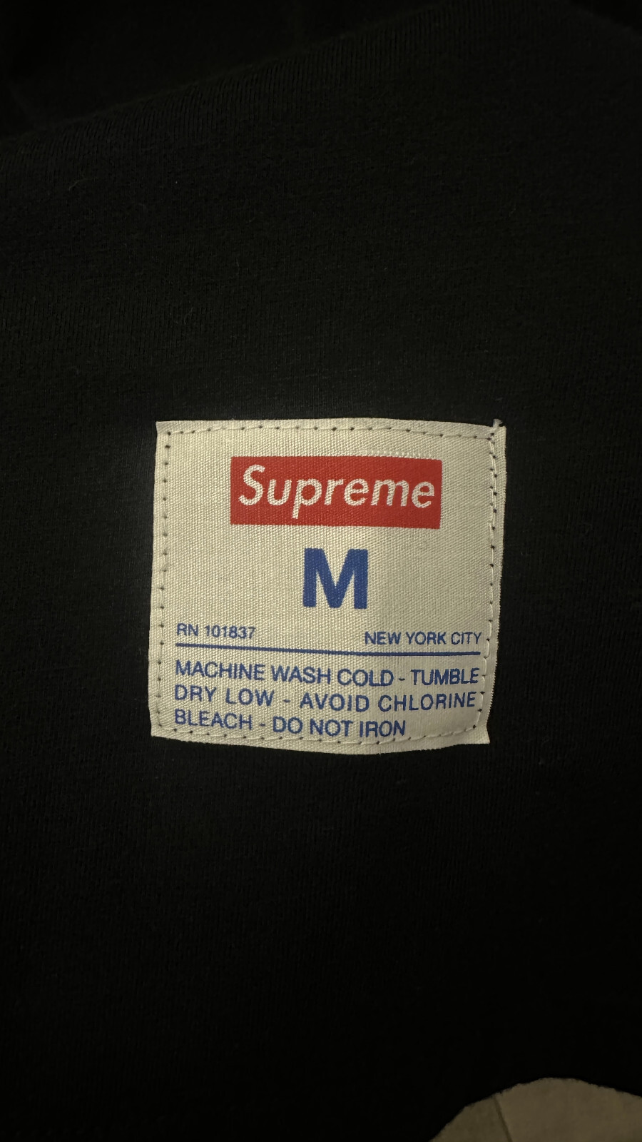 Supreme Playboy L/S football SS16 Top Tee black Long sleeve Medium  gallery