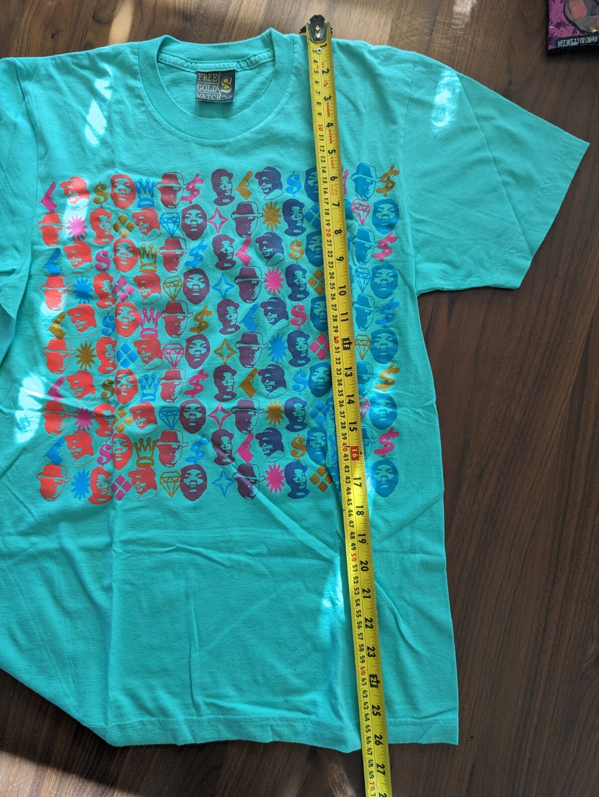 90s T-shirt "Free Gold Watch" Designer Neon Rap Graphic Neon Y2K Hip Hop Dr. Dre gallery