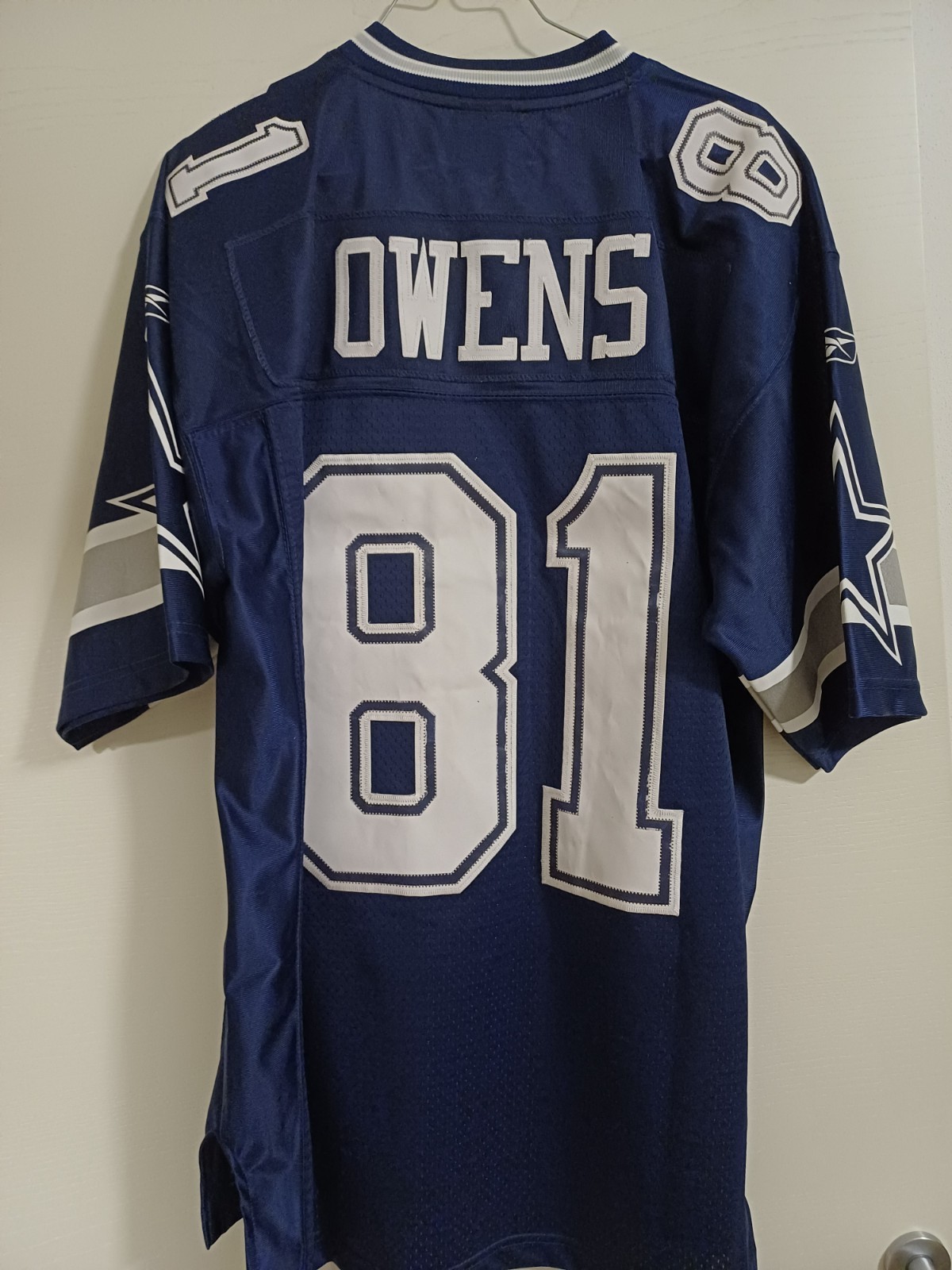 Dallas Cowboys Owens #81 Reebok Football T-Shirt NFL gallery