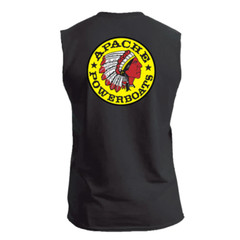 Represent ‘n Apache® Sleeveless Muscle Shirt | Black/White