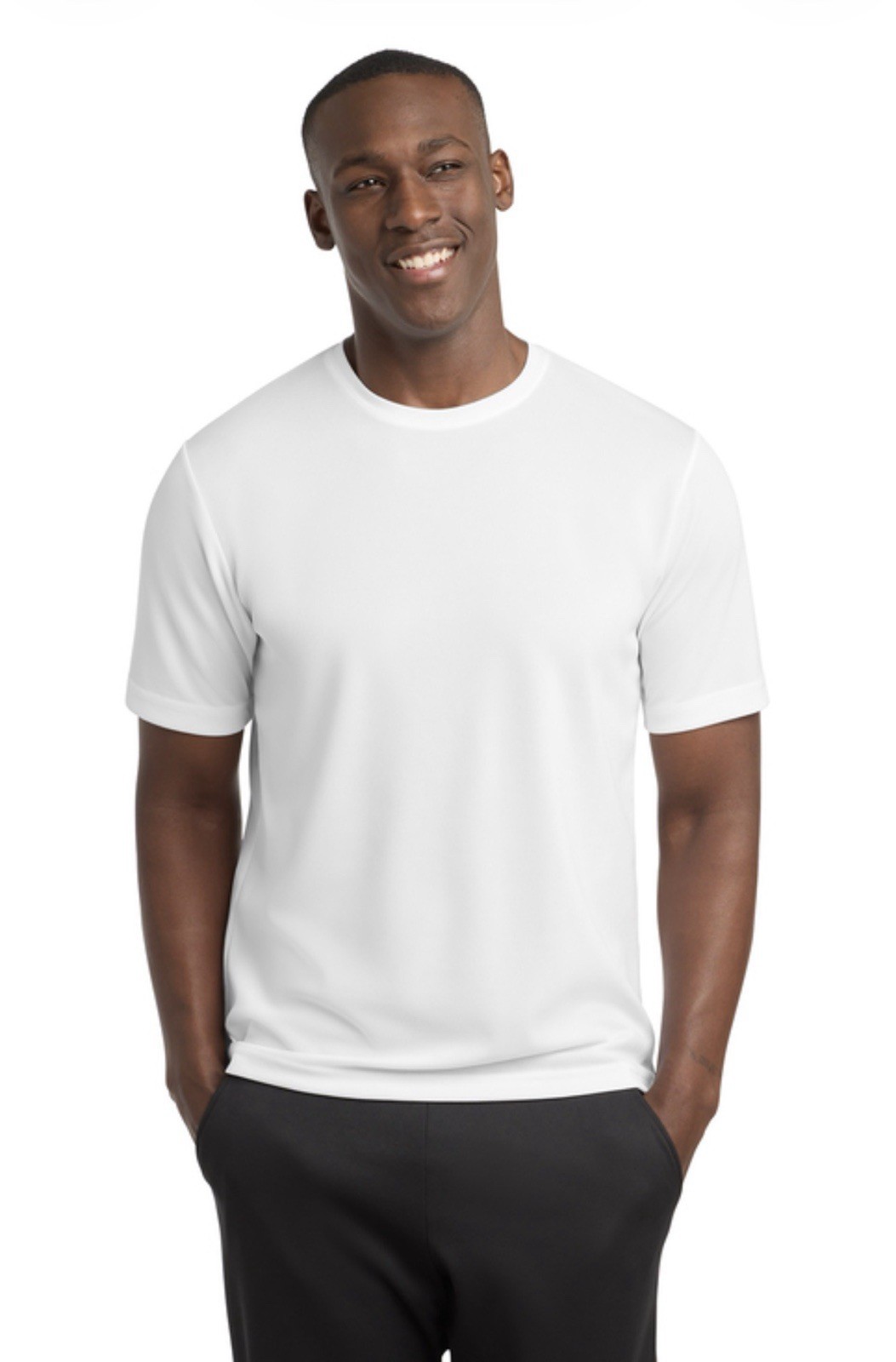 Sport-Tek Premium PosiCharge RacerMesh Performance T-Shirt ST340 WHITE gallery