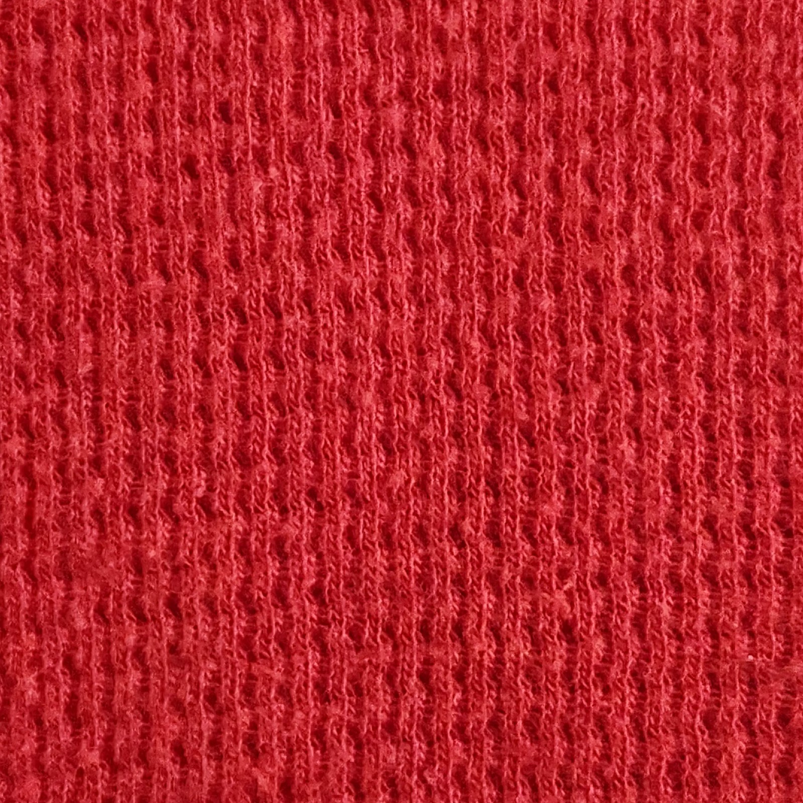 Polo Ralph Lauren Mens XL Red Thermal Waffle Knit Long Sleeve Poly/Cotton Blend gallery