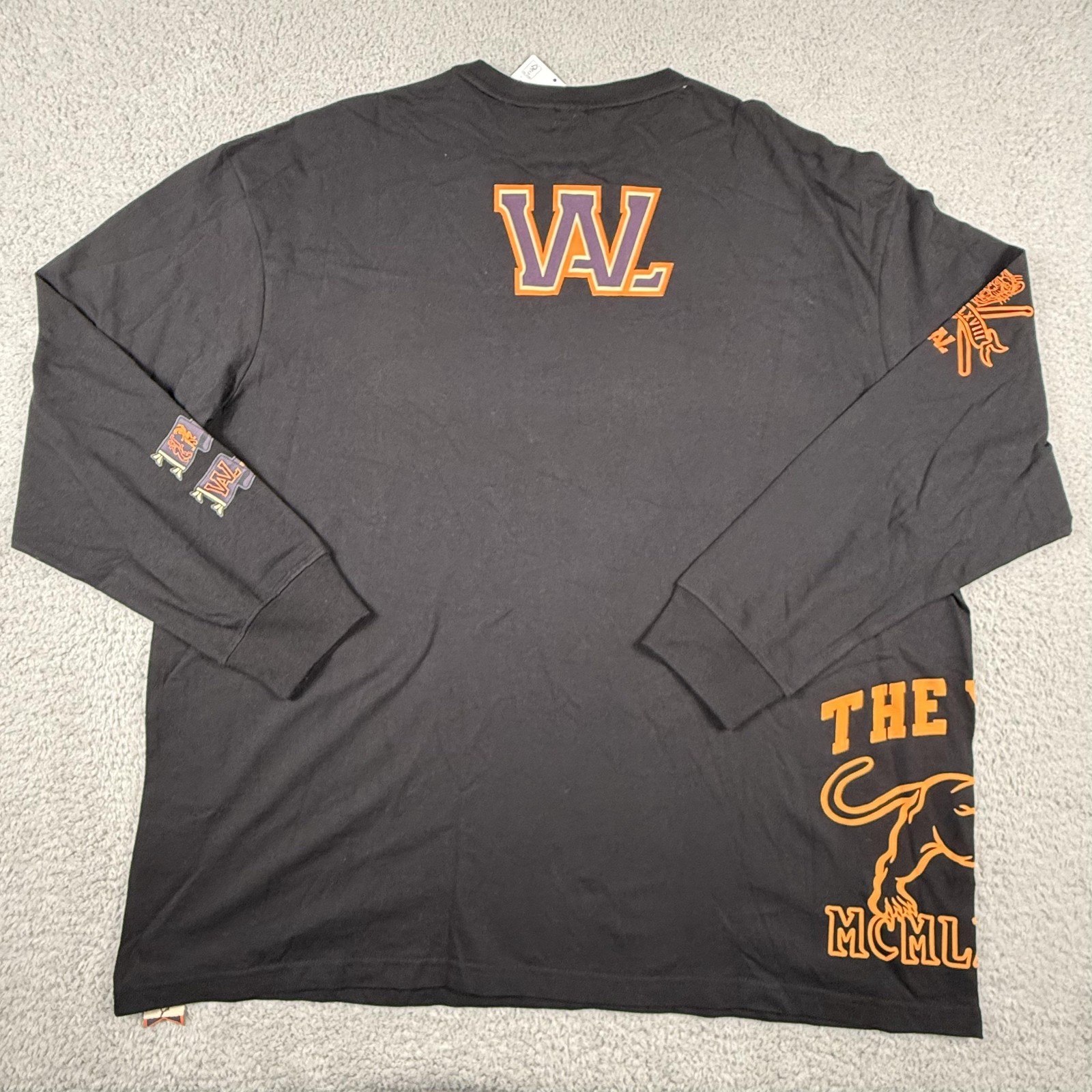 Puma Shirt Mens XL Black The Yard WAL We Are Legends Long Sleeve Tee Oversized gallery