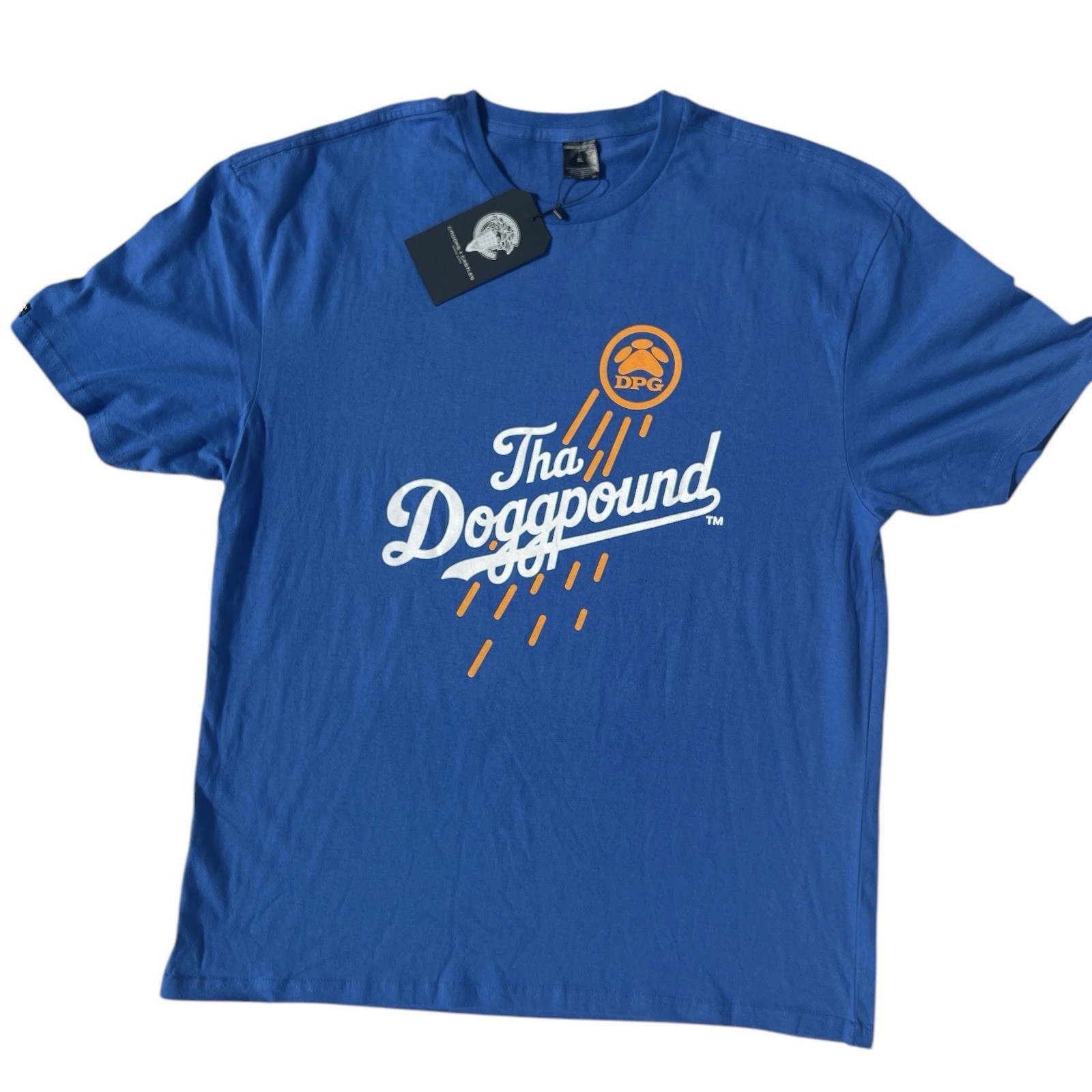 Crooks & Castles X Death Row Records Snoop Dogg Pound Shirt XL Rap LA Dodgers gallery