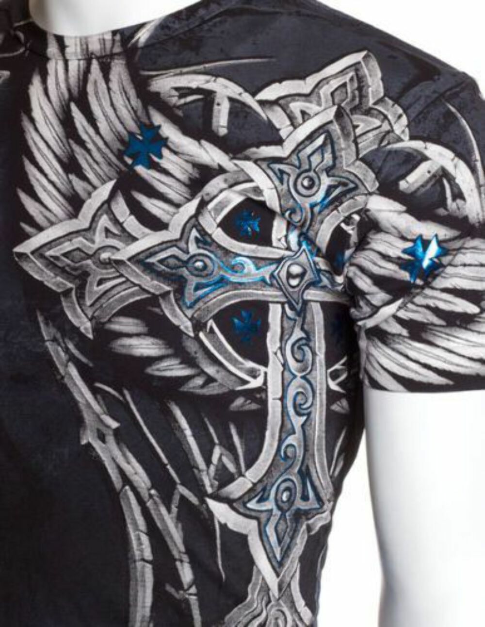 Xtreme Couture Affliction Men's T-Shirt PANTHER Black Tattoo Biker S-5XL gallery