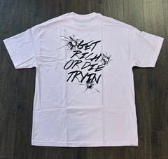 Superrradical 50 Cent Get Rich or Die Tryin T-Shirt Size XL Pink Brand New NWOT