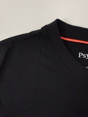 Psycho Bunny Apple Valley Black Red Embroidered T-Shirt Mens Size 5 Medium