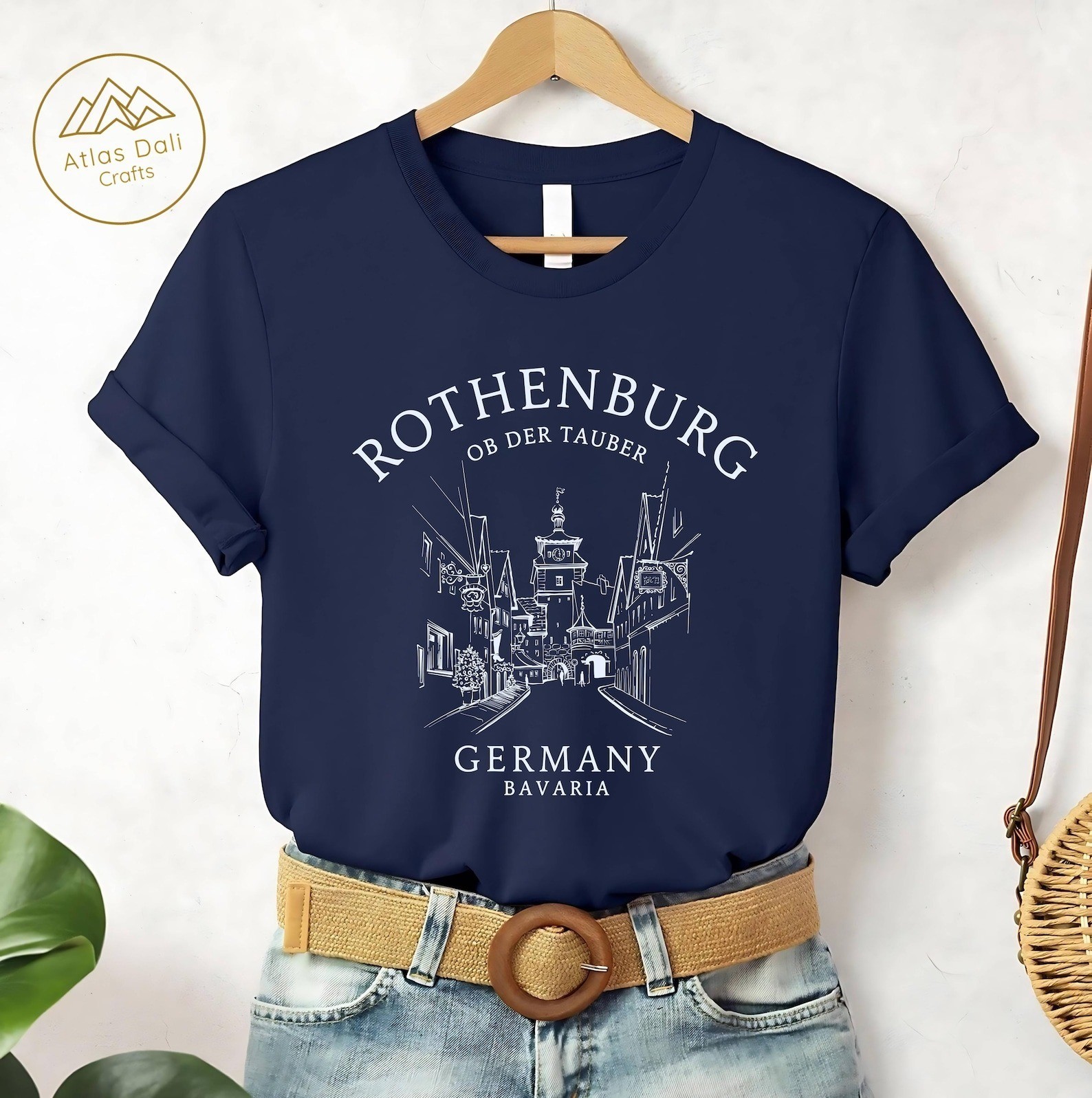 Rothenburg Unisex Shirt Travel Gift Germany Trip Souvenir Tee gallery