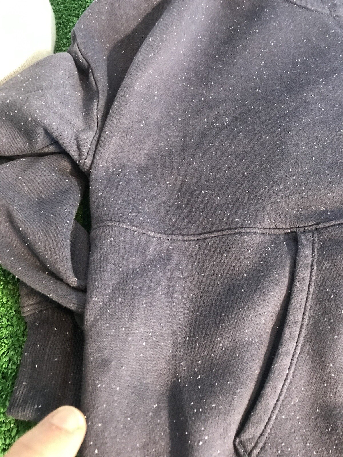 Under Armour Sweatshirt Jacket 1/4 zip sweater Shirt Armor Small S blue C43 gallery