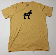 prAna Men’s Yellow Wise A** Donkey Graphic T-shirt Sz Medium prAna Casual