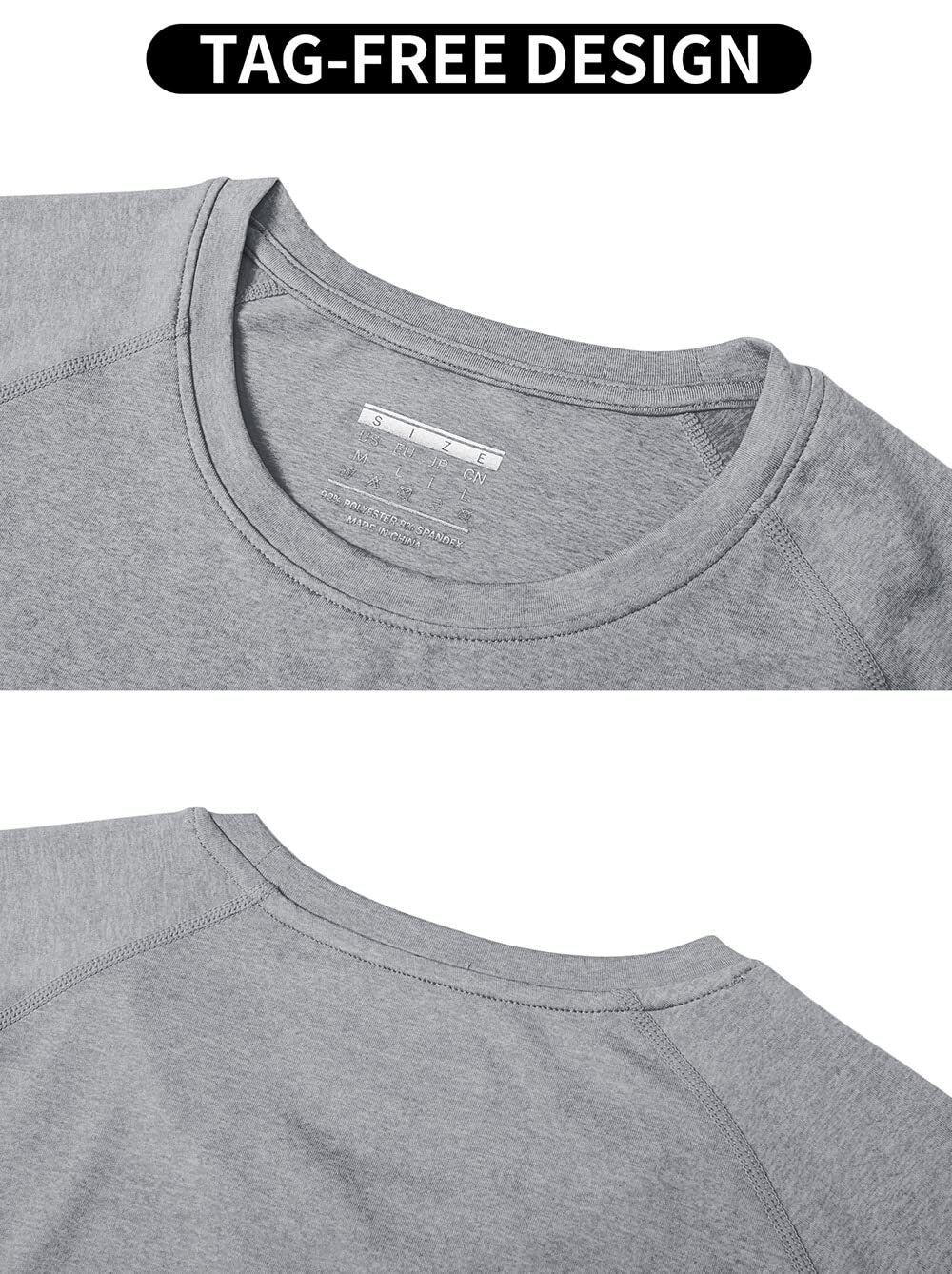 Men's UPF50+ T-Shirts Long Sleeve Skin Protection Fishing Shirts Quick Dry Tops gallery