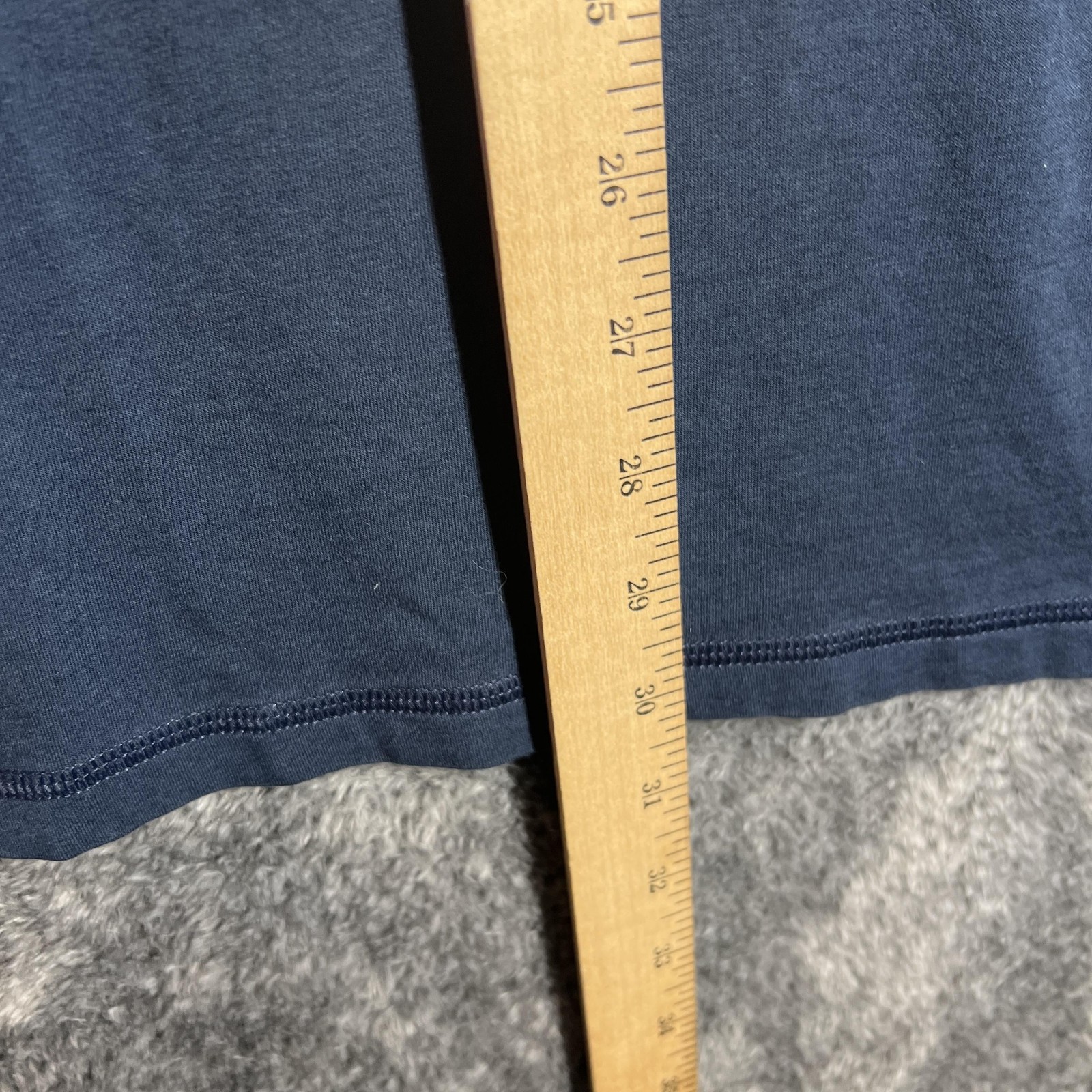 Tasc Shirt Mens M Blue Bamboo Cotton Blend Tagless Crew Performance Basic gallery