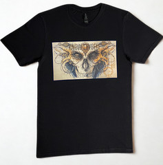 DTF Custom Made – KNOW THYSELF Short Sleeve T-Shirt – Black & White SML