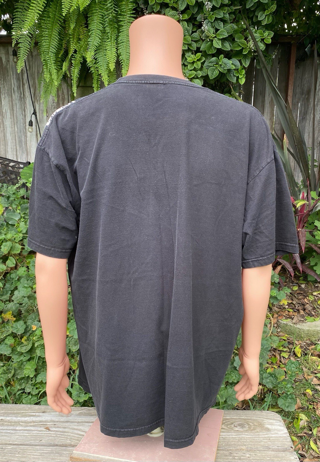 Vintage No Fear Shirt Mens Skulls Wings Y2K All Over Print ( See Measurements) gallery