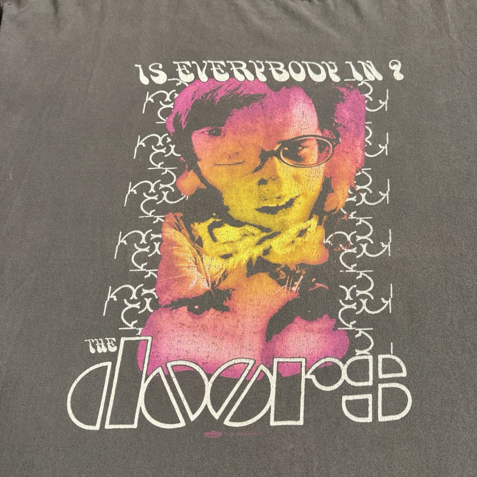 Vintage The Doors Is Everybody In Winterland Shirt 90s Black Sz XL gallery