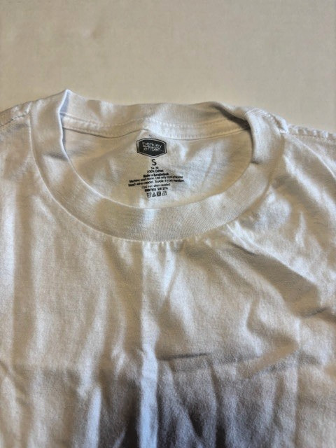 Mens Berkley Jensen 5 Pack Tee Shirts Small White gallery