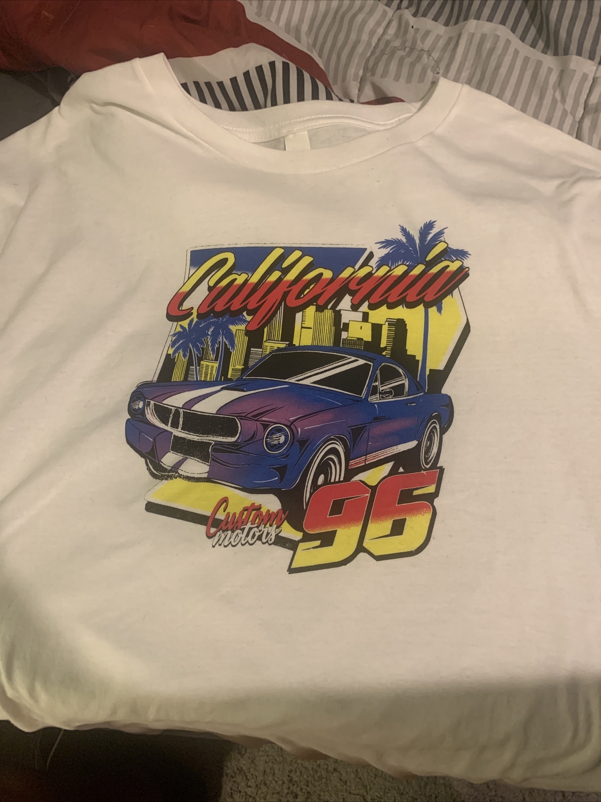 Hanes 2135Z0 T-Shirt for Men, Size L - White gallery