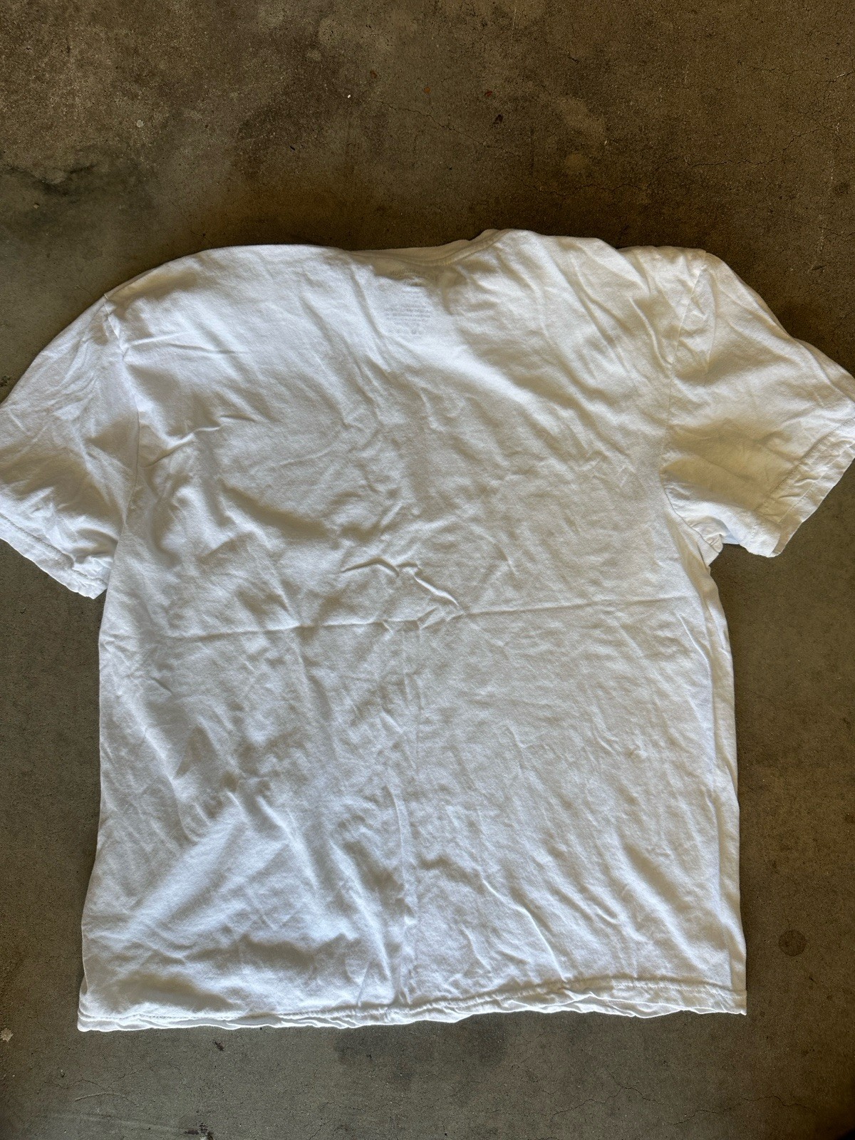 True Religion Men's White Cotton Knit Logo Crew Neck Short Sleeve T-Shirt L gallery
