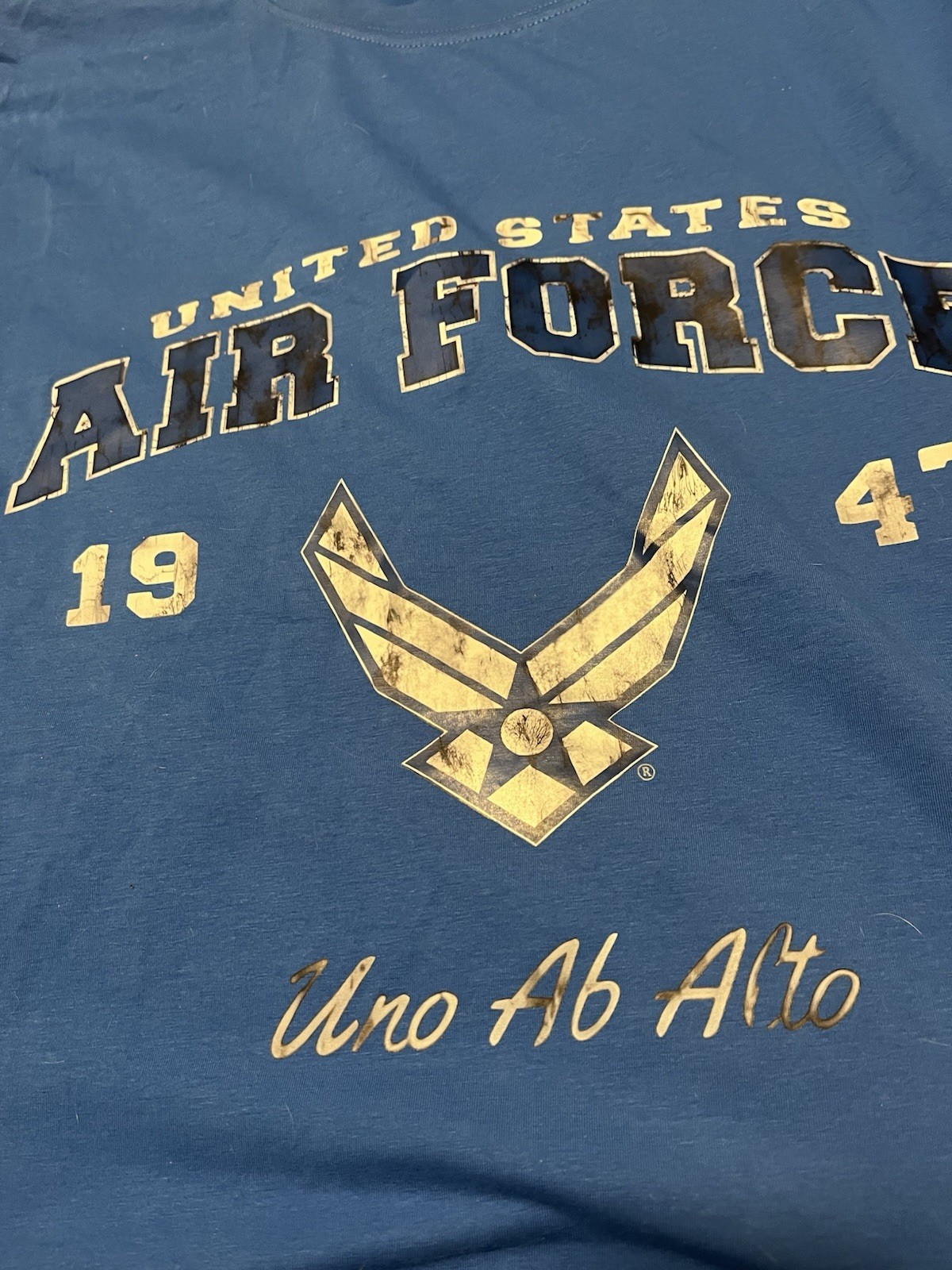 United States Air Force Tshirt New No Tags Long Sleeves Logo And Flag gallery