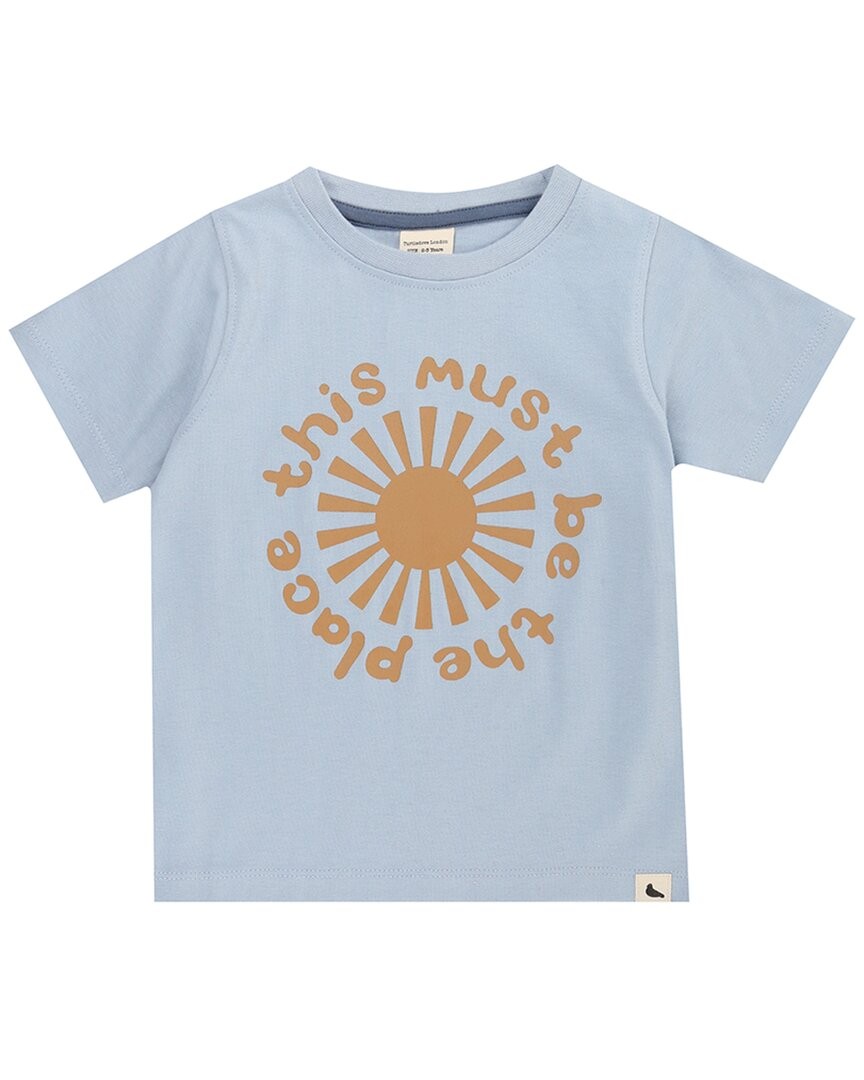 Turtledove London This Must Be Text Print T-Shirt Blue 0-6 Months gallery