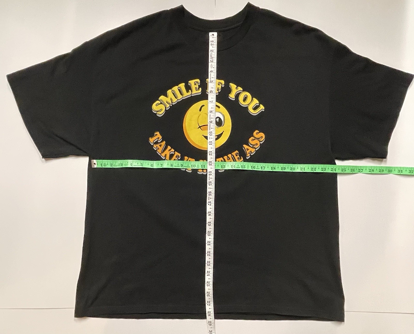 Spencer’s Smile If You Take It In The Ass T-Shirt Black XXL Graphic Tee gallery