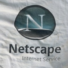 Netscape Fruit Of The Loom Internet Service Promo Shirt Size Large