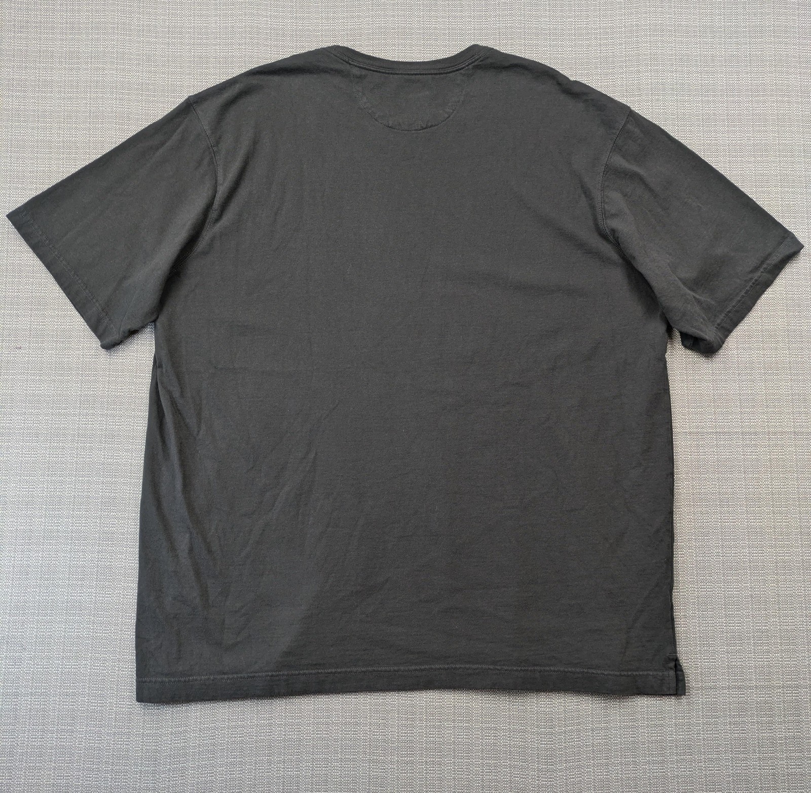 Duluth Trading Co Shirt Mens XL Gray Longtail T Relaxed Fit Beaver Flag Graphic gallery