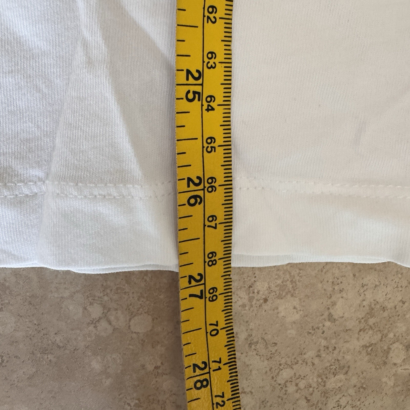 J Crew Tall Broken In Short Sleeve Crew Neck T Shirt Mens Size Medium Tall White gallery