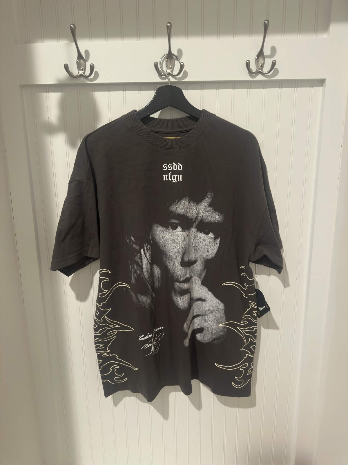 Darc Sport x Bruce Lee Don't Think Feel Premium Tee Wolf Gray Medium gallery