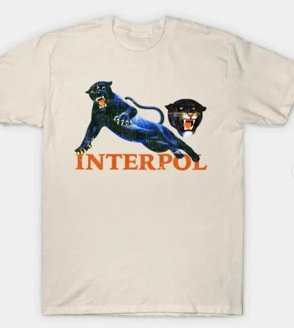 Interpol band Wolves Natural Made In USA T Shirt Full Size S-5XL