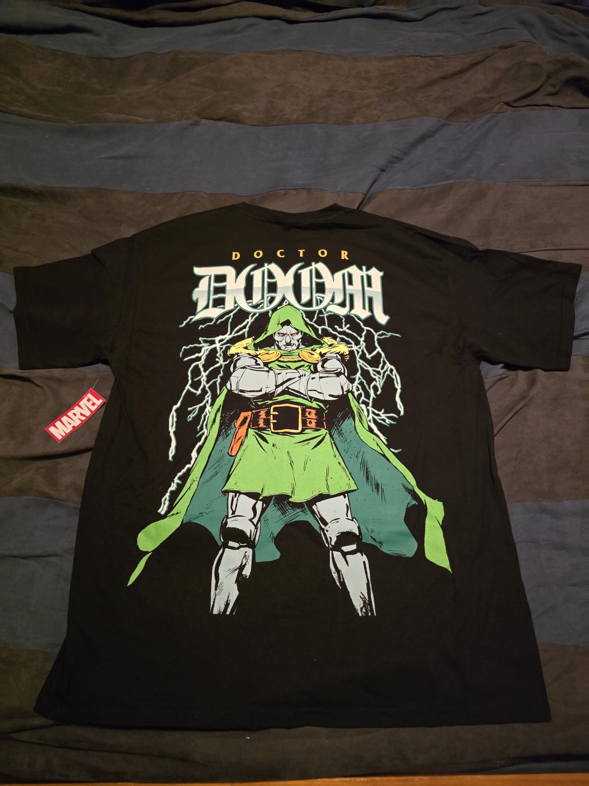 Marvel Doctor Doom size XL T-shirt Black.