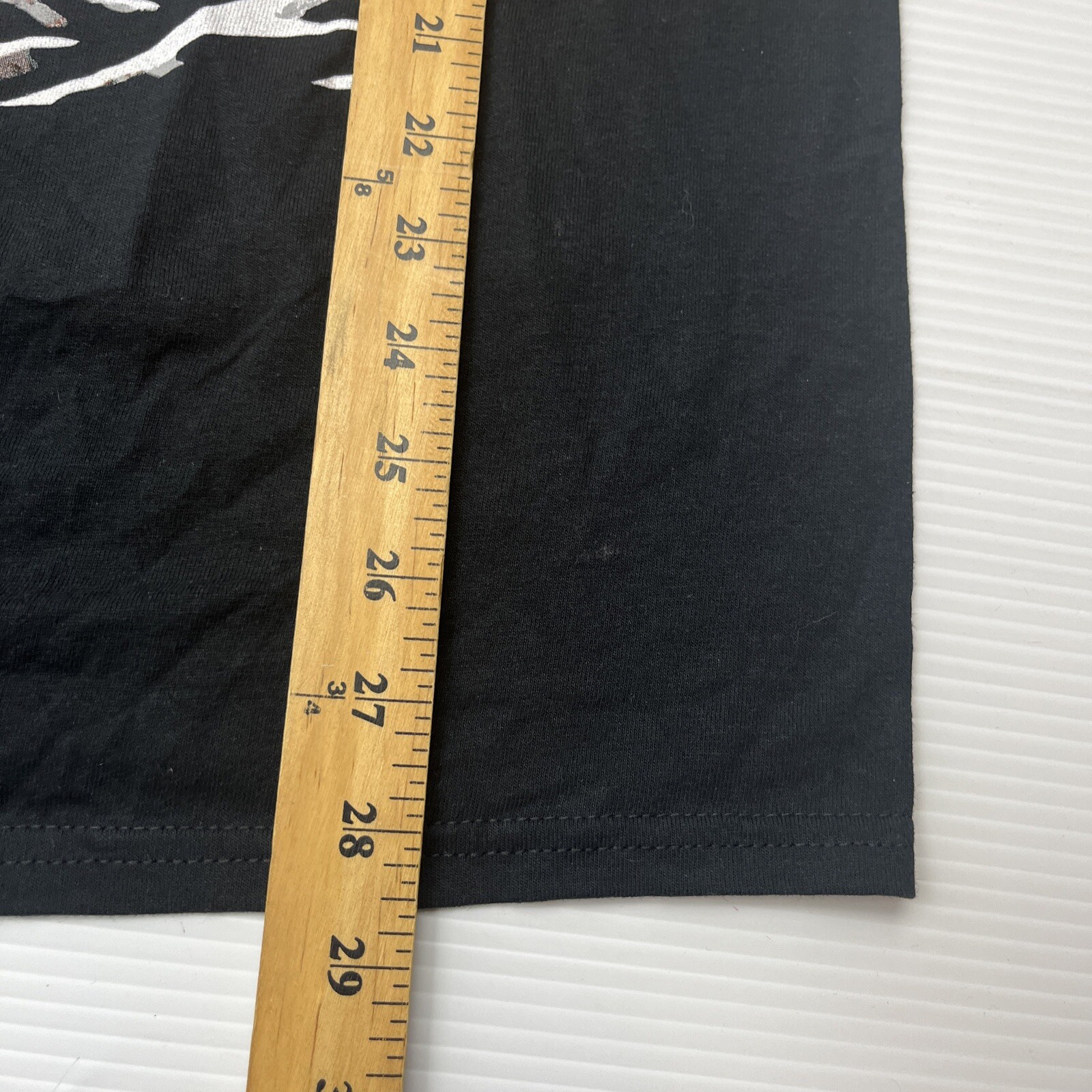 Bad Habits Graphic T-shirt Men's Size Medium Black Crewneck Anime Girl S/S New gallery