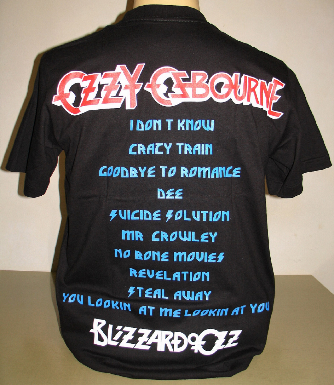 Ozzy Osbourne Blizzard Of Ozz T-Shirt Size S M L XL 2XL 3XL New! XXL XXXL gallery