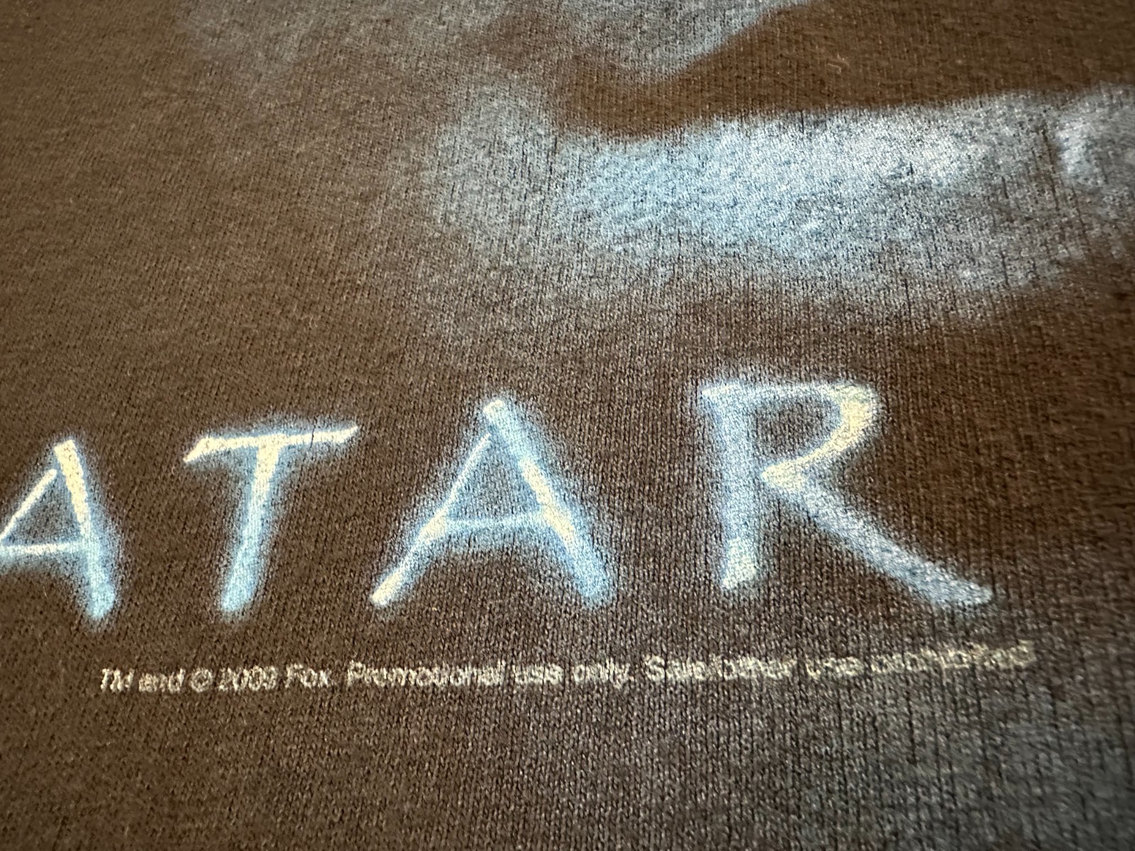 Vintage 2000s 2009 Avatar Movie RealD 3D Promotional Theatre Release T-Shirt XL gallery