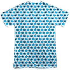 Sesame Street Simple Cookie Pattern Unisex Adult Costume T Shirt, S-3XL