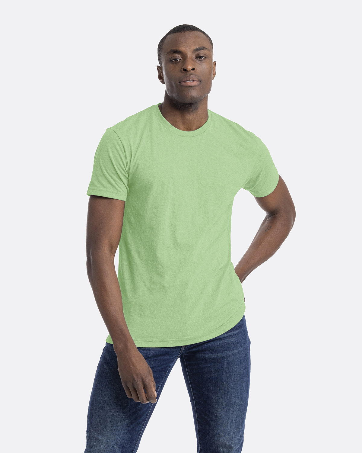 2 Pack Of Next Level Apparel N6210 Unisex CVC Premium Soft Tee Crewneck T-Shirt gallery