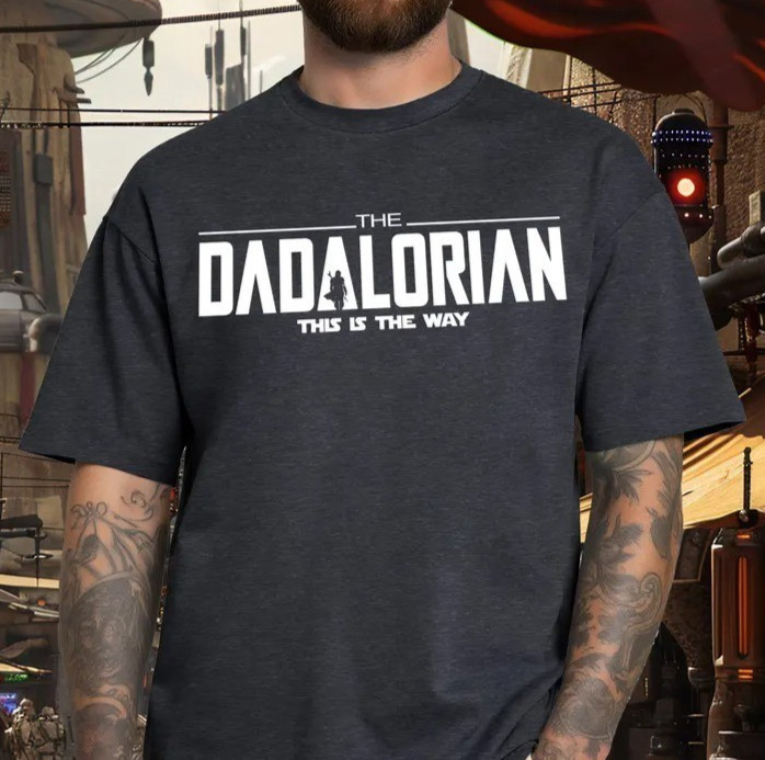 Dadalorian Shirt Funny Dad Tee Father's Day Gift Husband Shirt for Men gallery