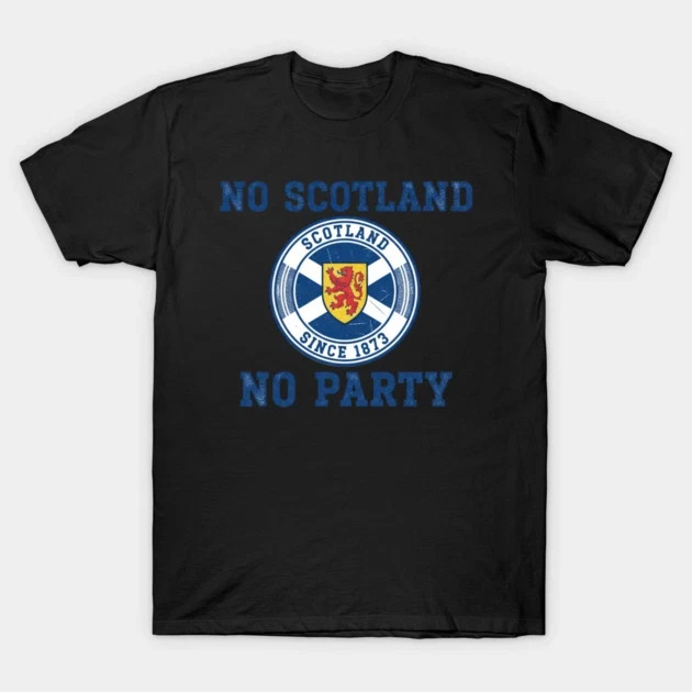 No Scotland No Party World Cup 2026 T Shirt Tartan Army Soccer Tee ] gallery