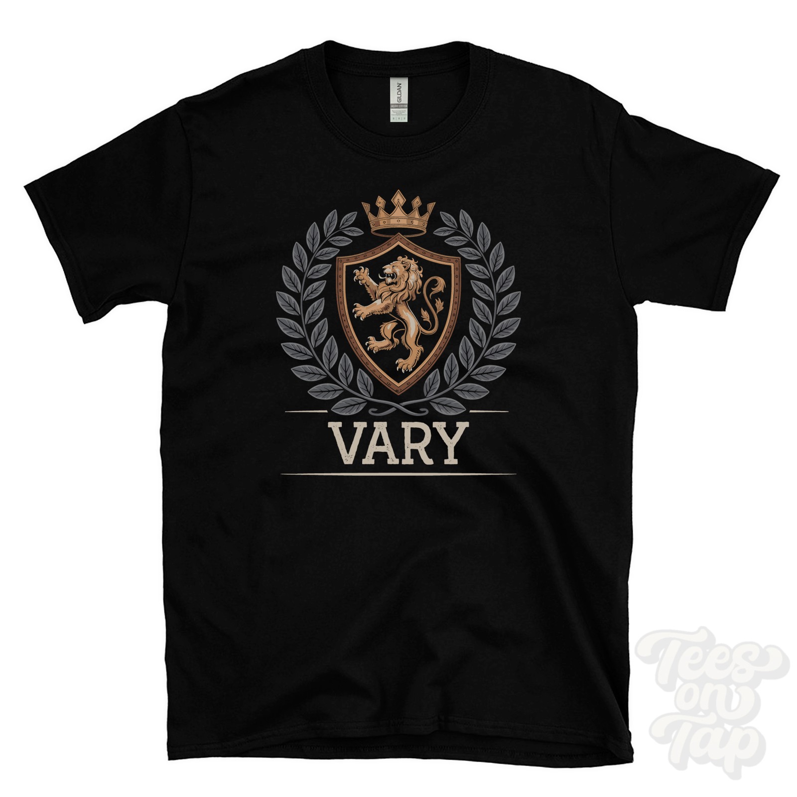 VARY FANTASY COAT OF ARMS T-SHIRT novelty parody family name crest gallery