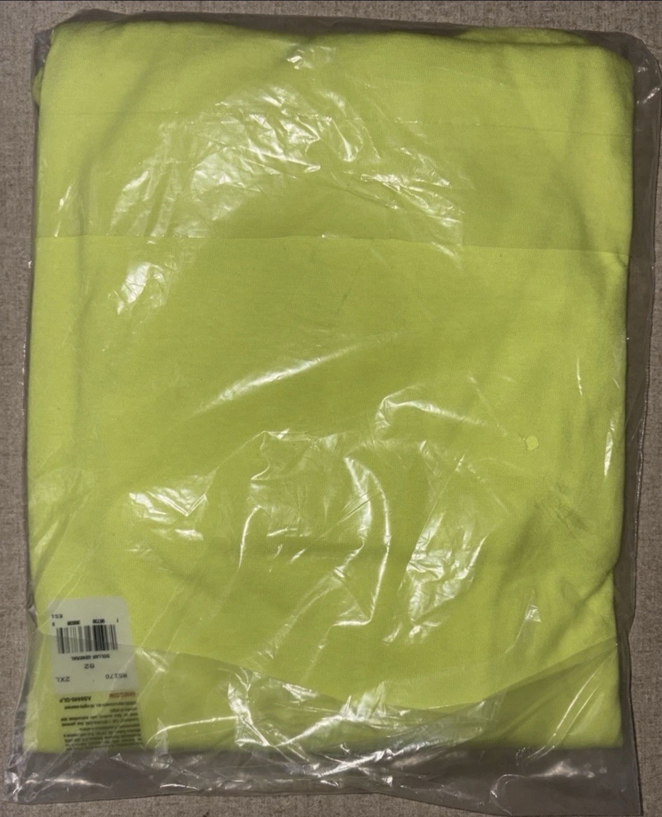 Hanes Unisex Ecosmart Stylish T Shirt Casual Safety Green Plain T-Shirt - 2XL gallery