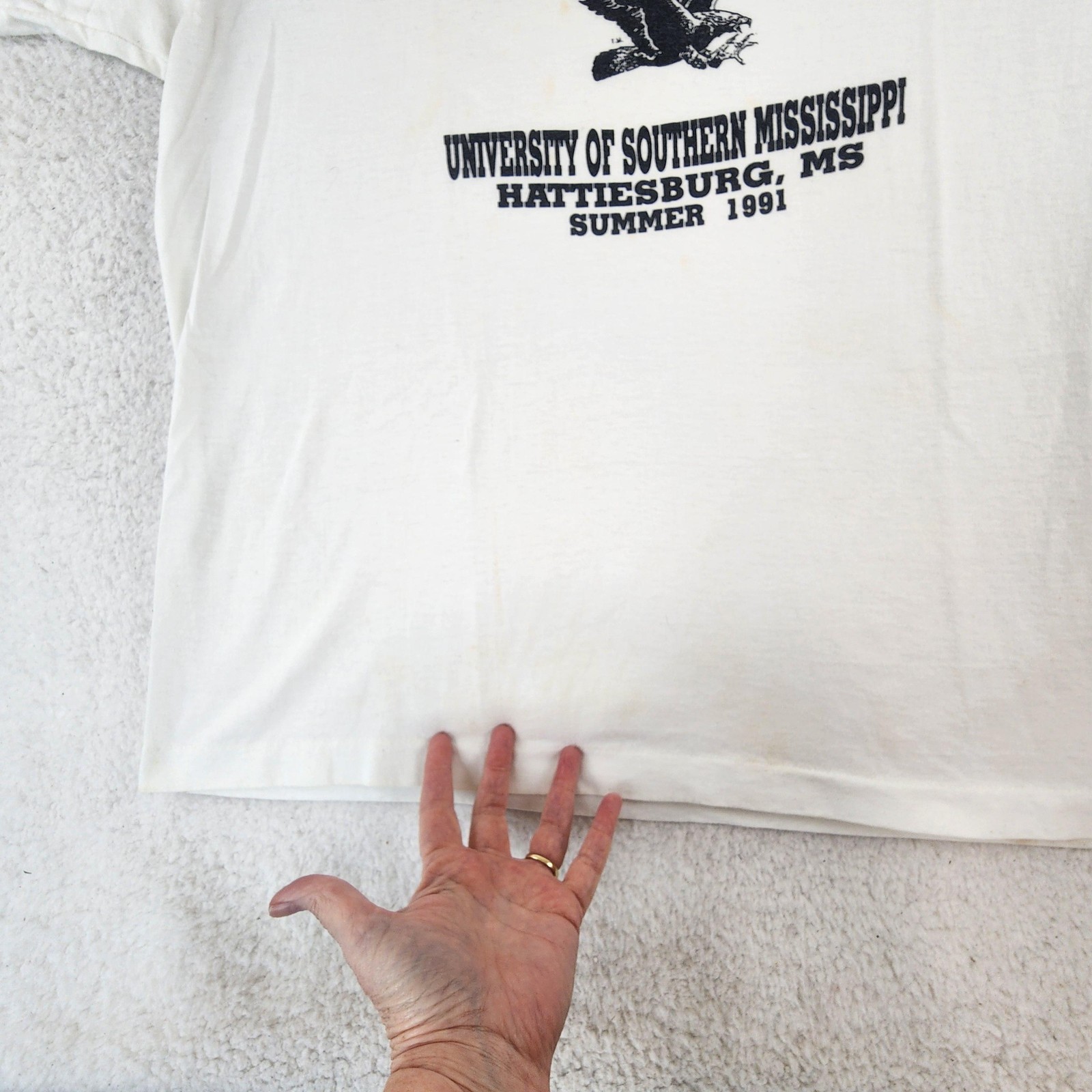 Vintage US Army Shirt Mens XL White 2nd Army Schools 1991 Tee Screen Stars Best gallery