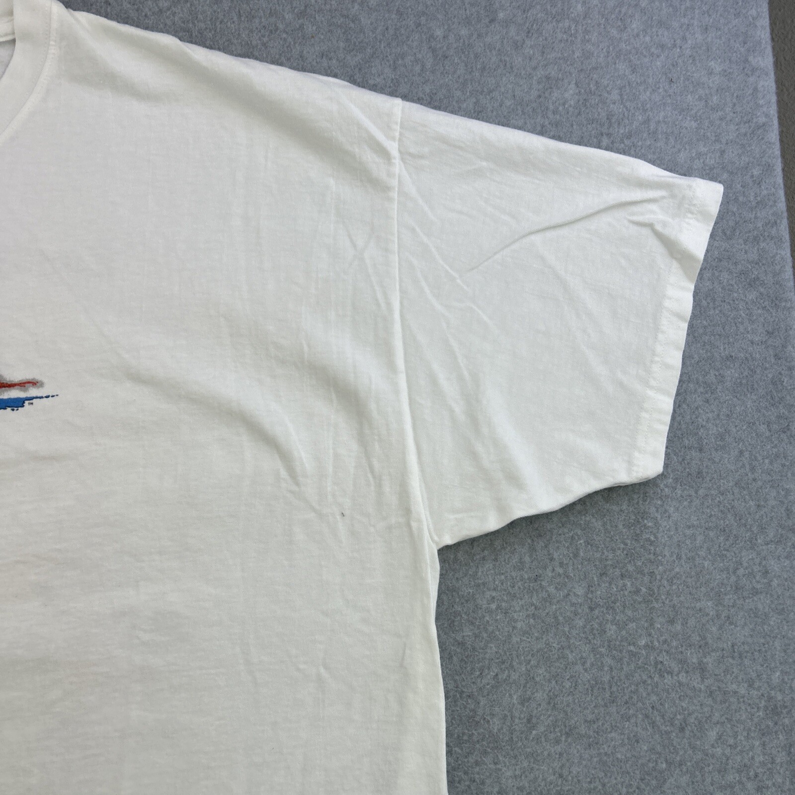 Vintage Aquatic Addiction Shirt Mens 2XL White Graphic Print Short Sleeve Adult gallery