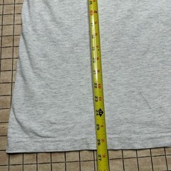 VTG Thin Distressed Thrashed T-Shirt XL Heather Gray Grunge Holes Maui Aloha