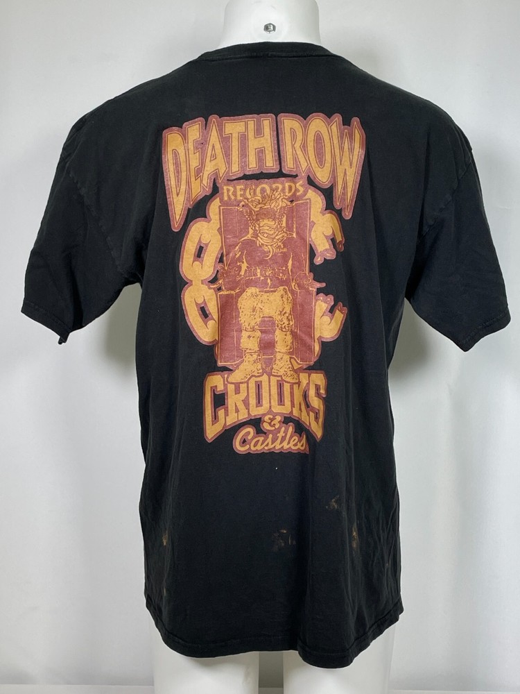 Crooks & Castles X Death Row Records Black Collab T-Shirt Men’s XL
