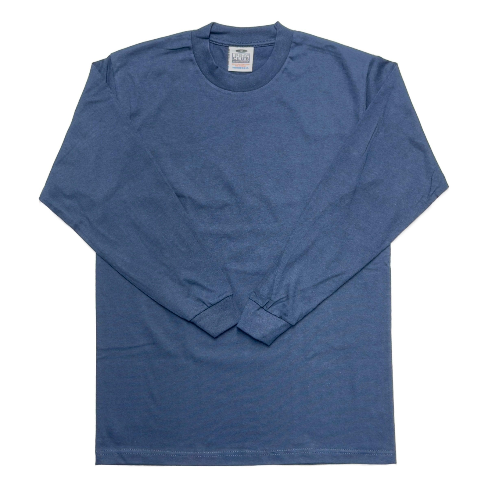 Pro Club Men's Heavyweight Cotton Long Sleeve Crew Neck T-Shirt gallery