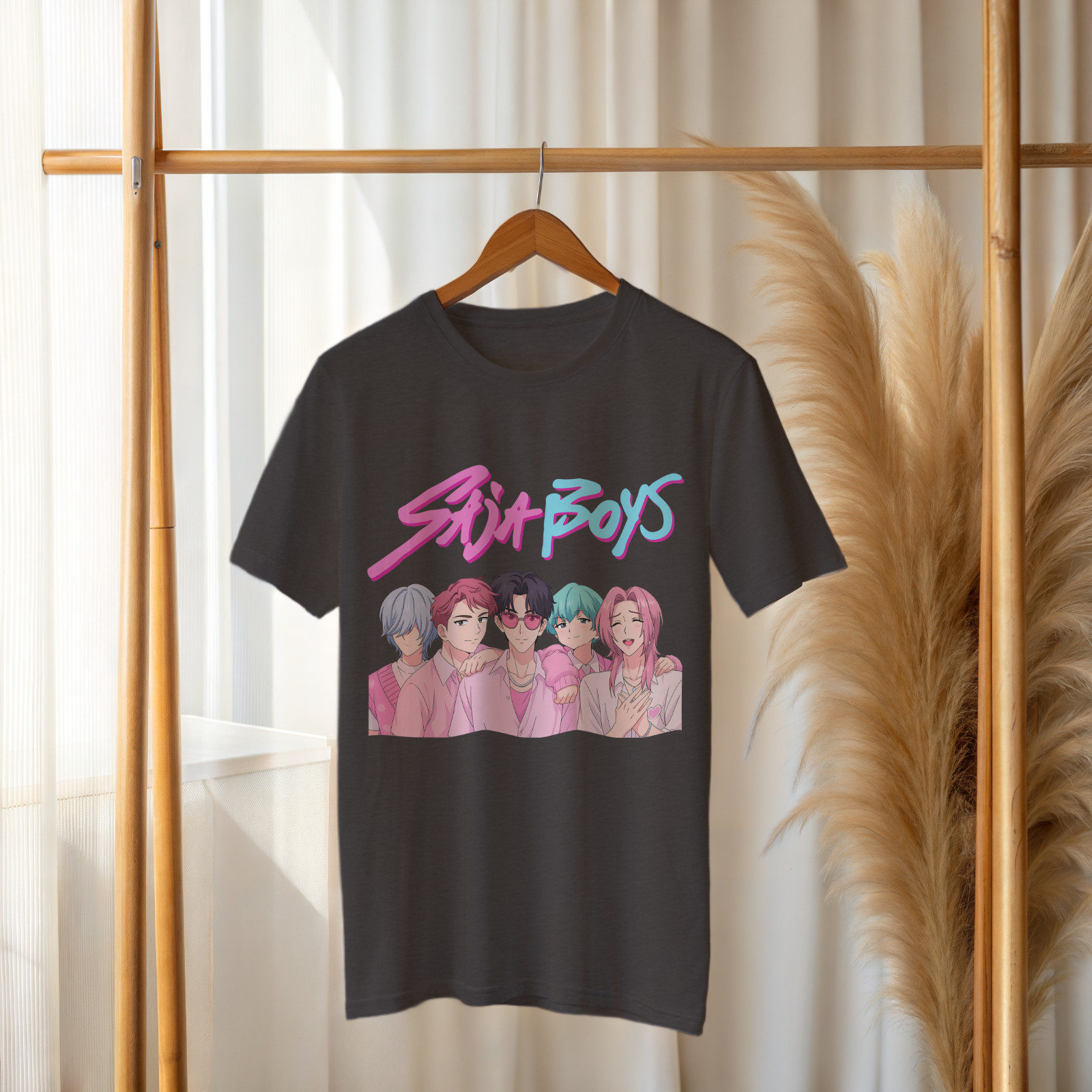 Siya Boys Anime Graphic T-Shirt – KPOP Inspired Boy Band Tee A276 gallery