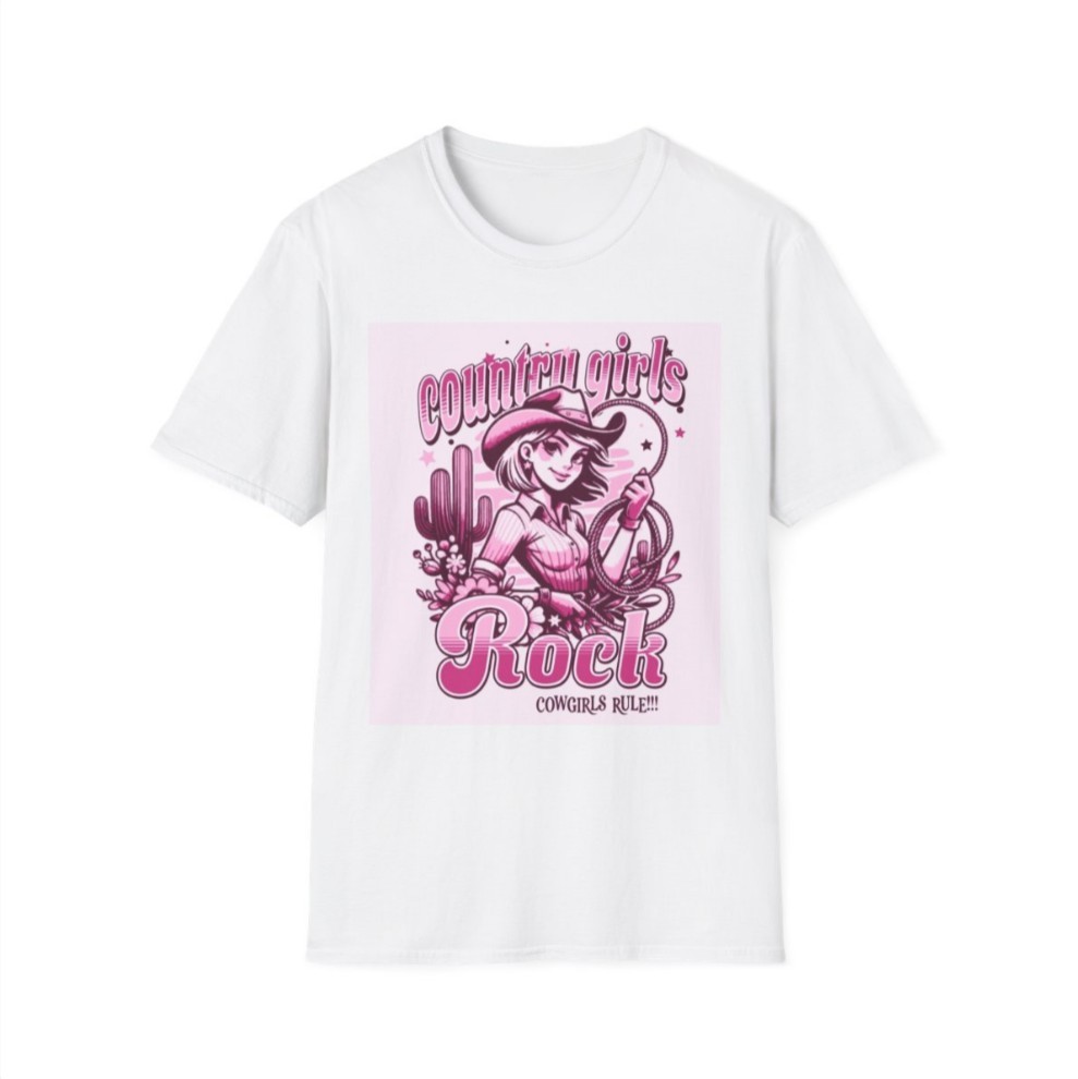 Unisex Softstyle T-Shirt Country Girls Rock