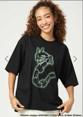Pokémon × graniph Rayquaza Big Silhouette T-shirt Black Japan limited Size SNew